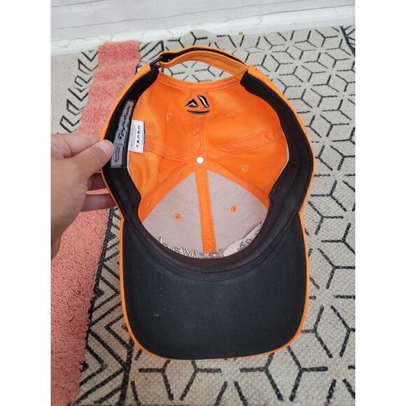 TaylorMade M1 PSi Adjustable Hat in Bright Orange, One Size Fits All - Picture 6 of 9
